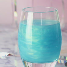 Load and play video in Gallery viewer, unicorn shimmer mermaid blue powder for gin, prosecco and lemonade
